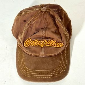 Caterpillar Adjustable Brown Flex Fit Adjustable Cap Hat